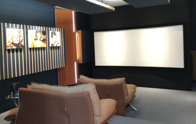 Custom Media Room